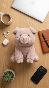 Ollie the Pig — Happy Anti-Stress Plush Toy