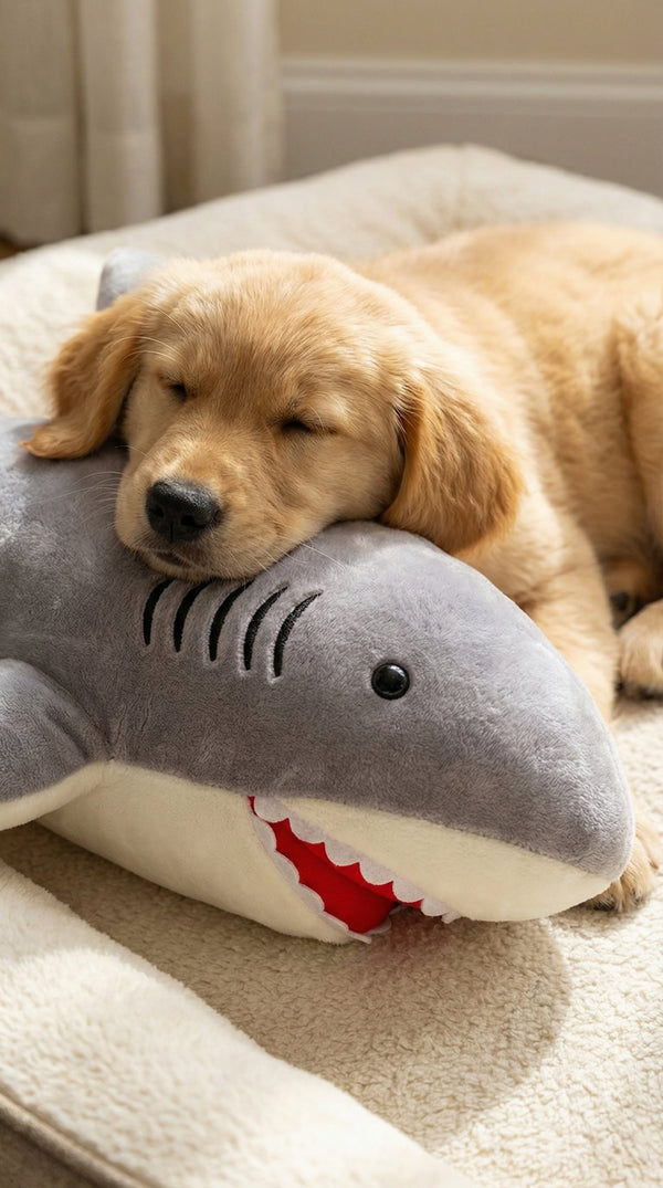 Finn the Shark — Plush Dog Toy