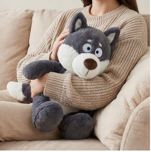 Logan the Wolf — Character Stress Toy